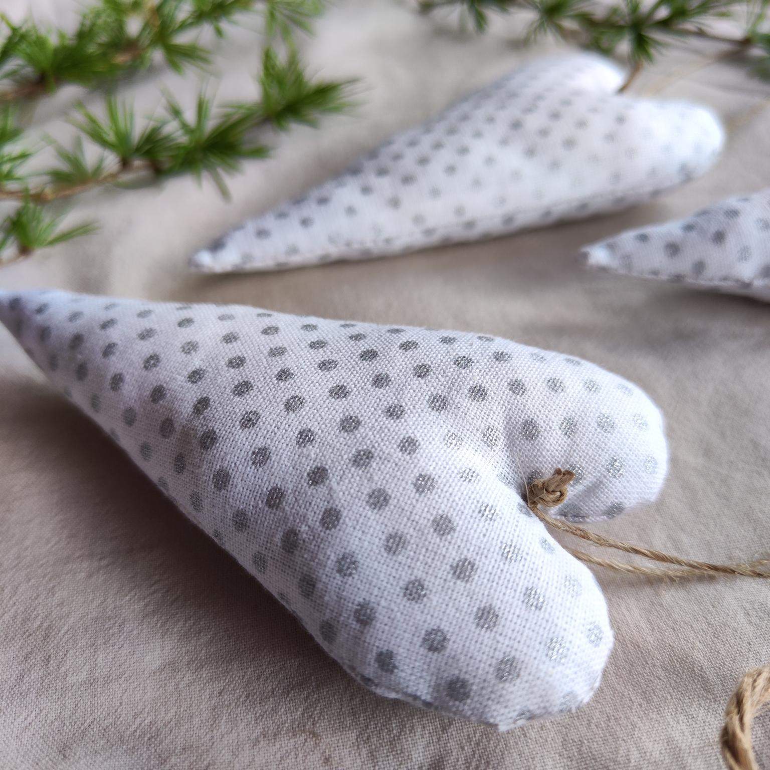 ZAWIESZKI BOMBKI CHOINKOWE SERDUSZKA 2