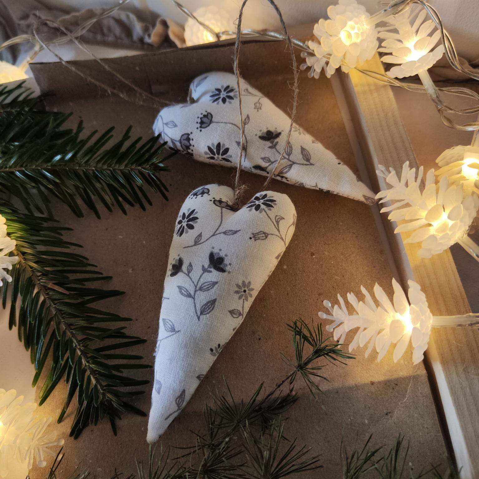 ZAWIESZKI BOMBKI CHOINKOWE SERDUSZKA 0