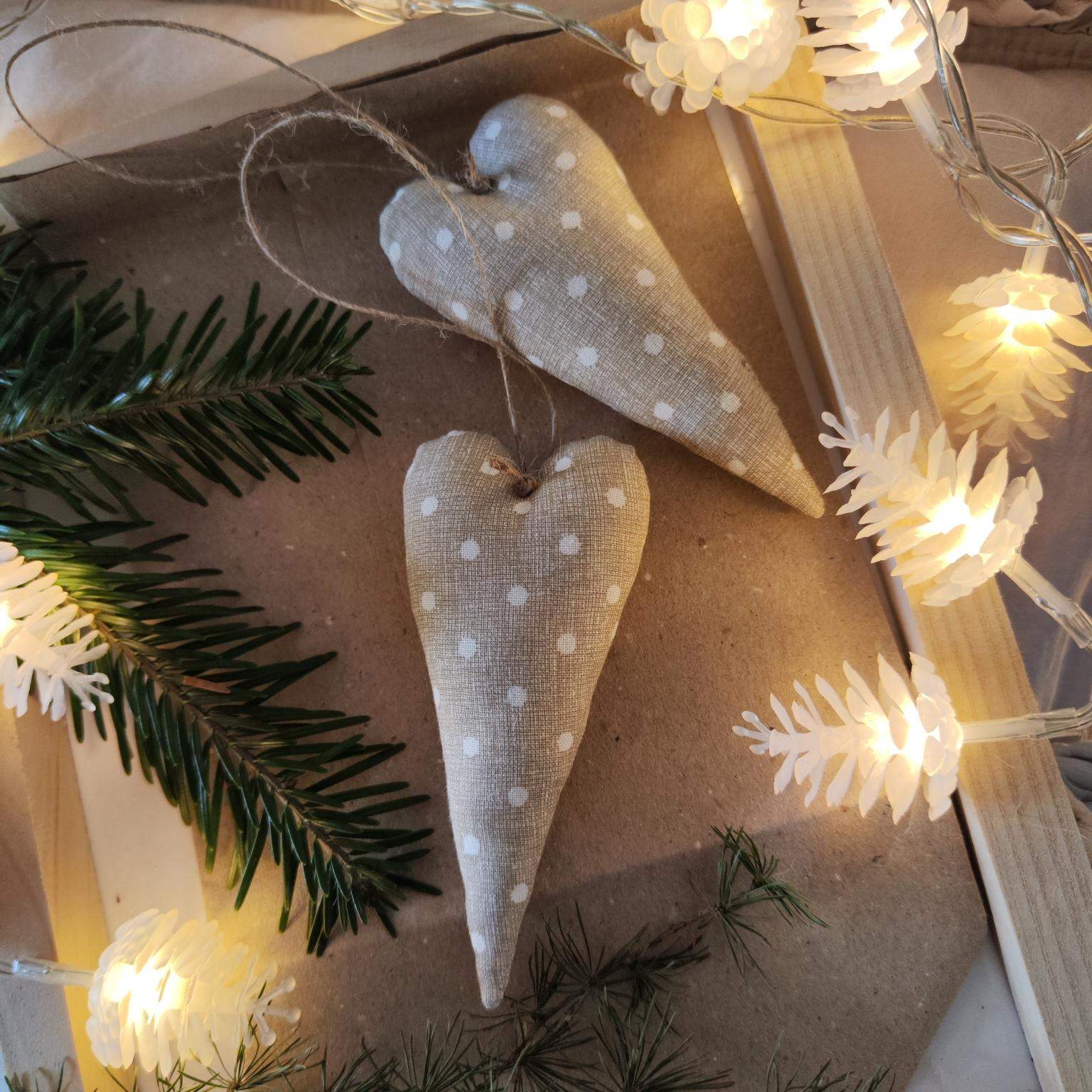 ZAWIESZKI BOMBKI CHOINKOWE SERDUSZKA 1