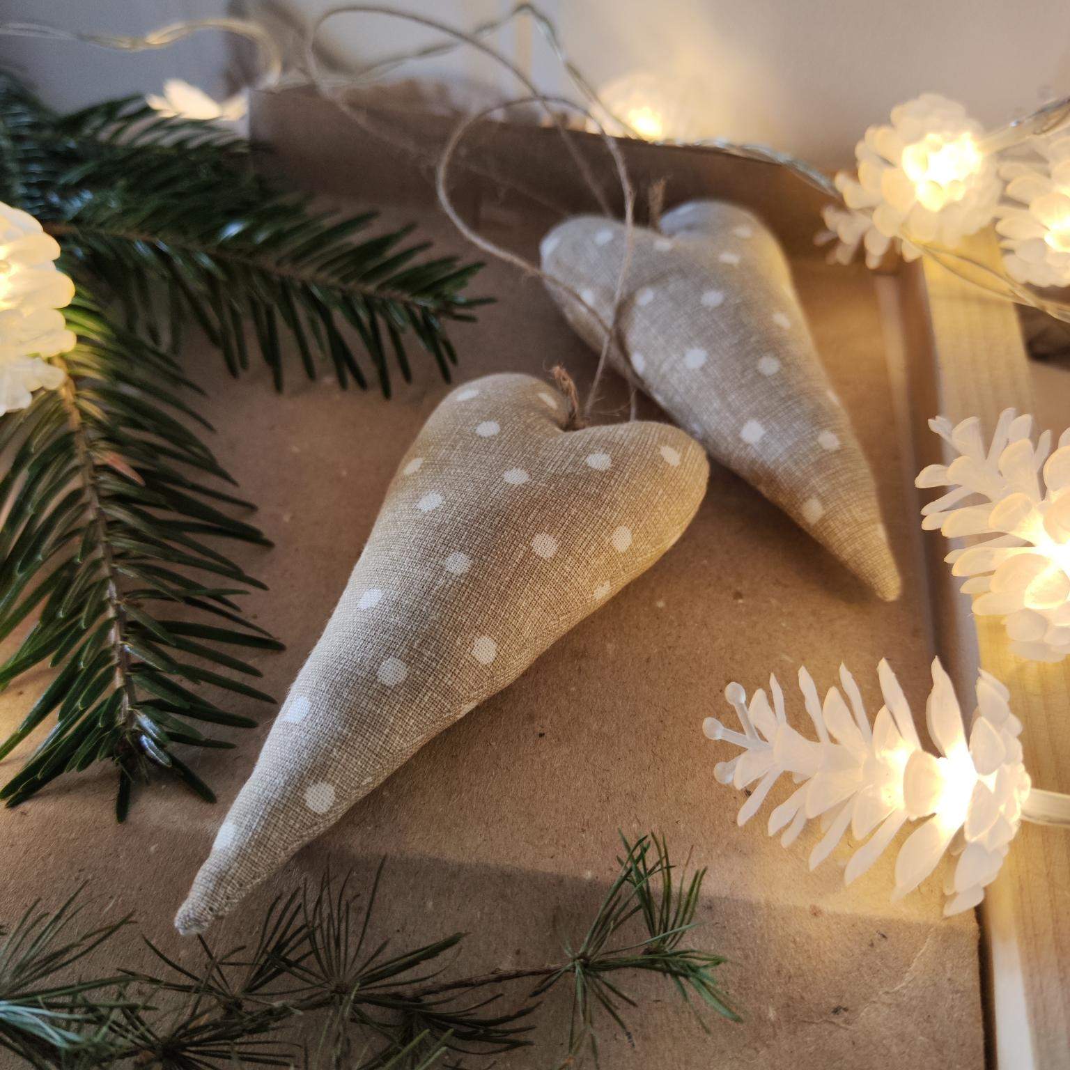 ZAWIESZKI BOMBKI CHOINKOWE SERDUSZKA 0