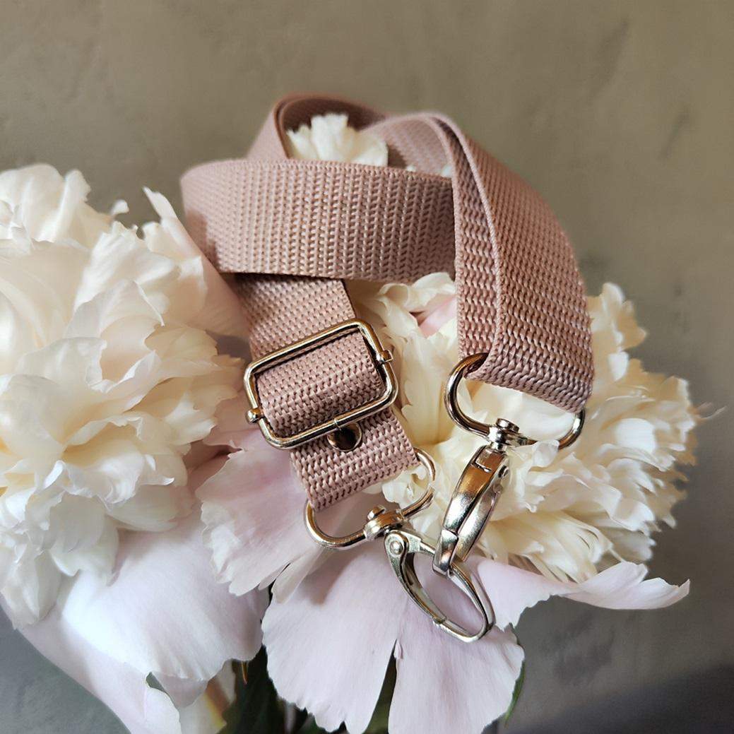 PASEK DO NERKI BRUDNY RÓŻ 0