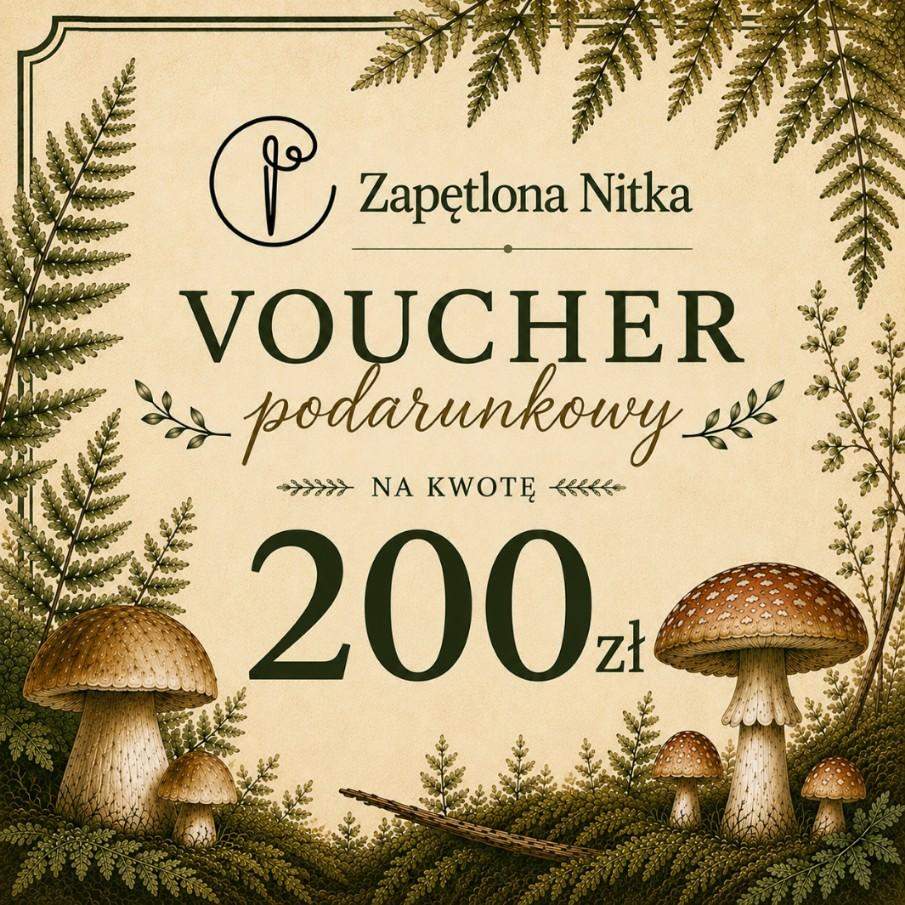 VOUCHER PODARUNKOWY O WARTOŚCI 200ZŁ 0