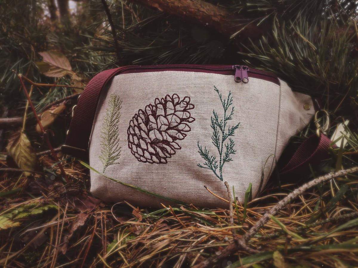 NERKA XXL GAŁĄZKI CHOINEK I SZYSZKA 1