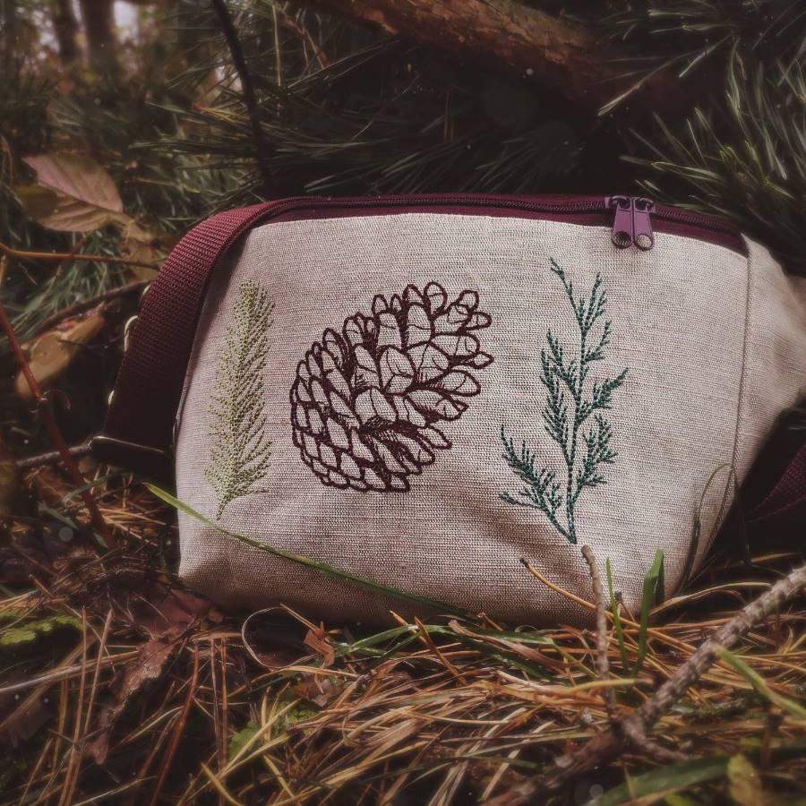 NERKA XXL GAŁĄZKI CHOINEK I SZYSZKA 0