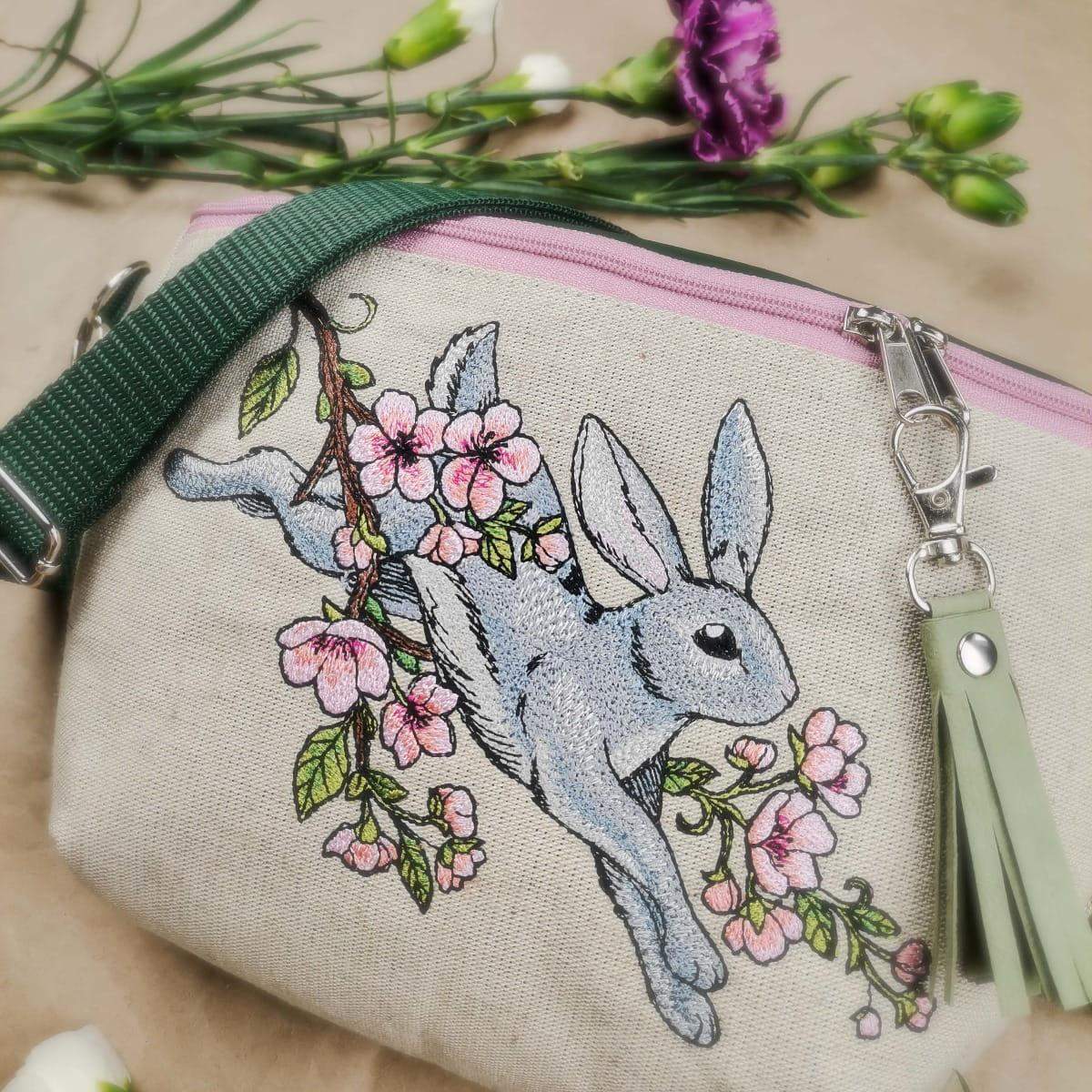 NERKA XXL ZAJĄC W KWIATACH 2