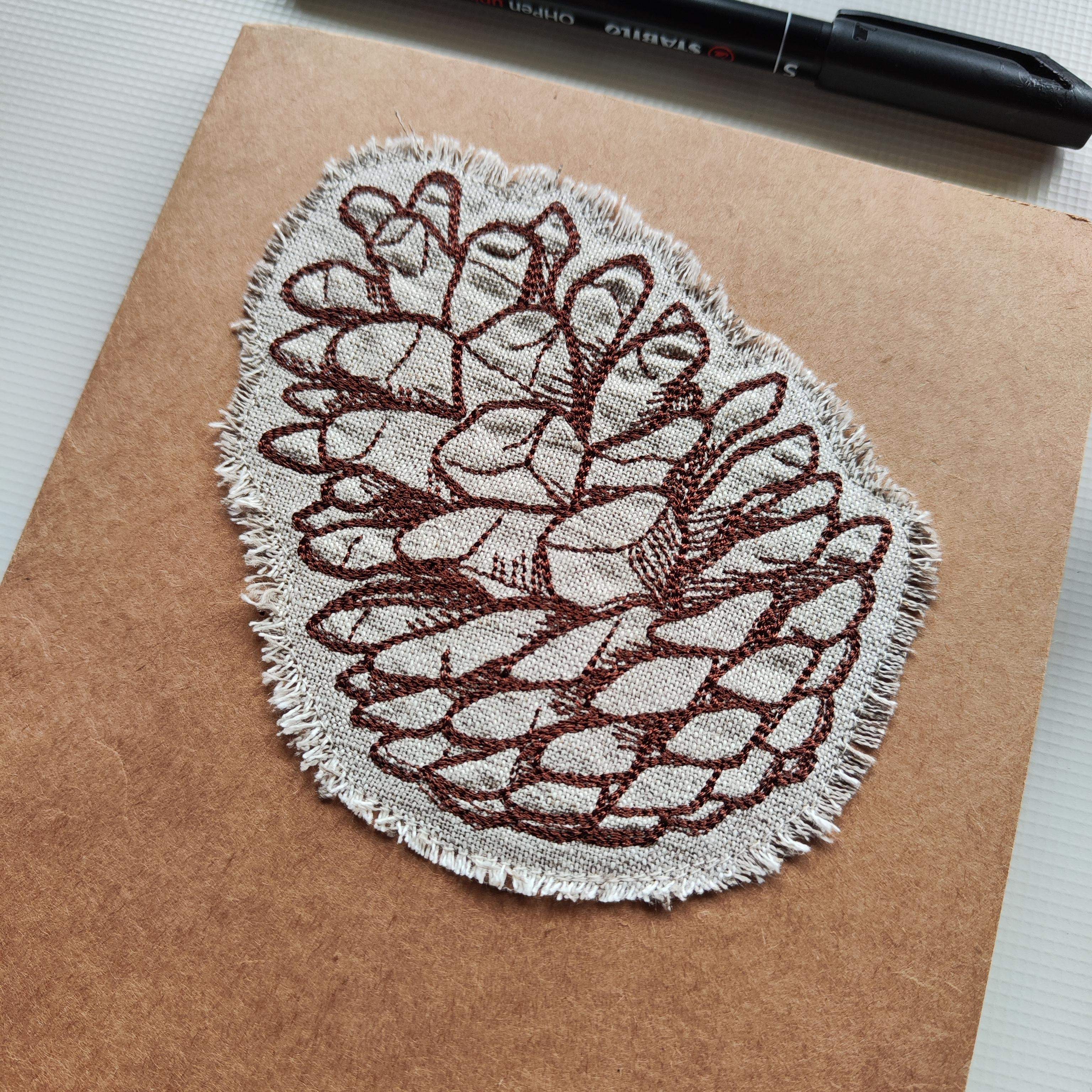 EKO ZESZYT Z HAFTEM SZYSZKA 1