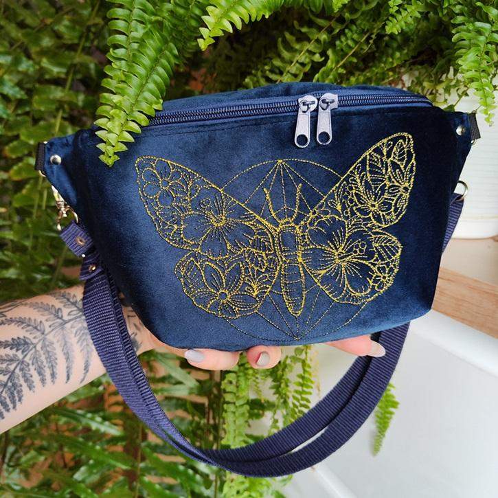 NERKA XXL KWIATOWY MOTYL 0