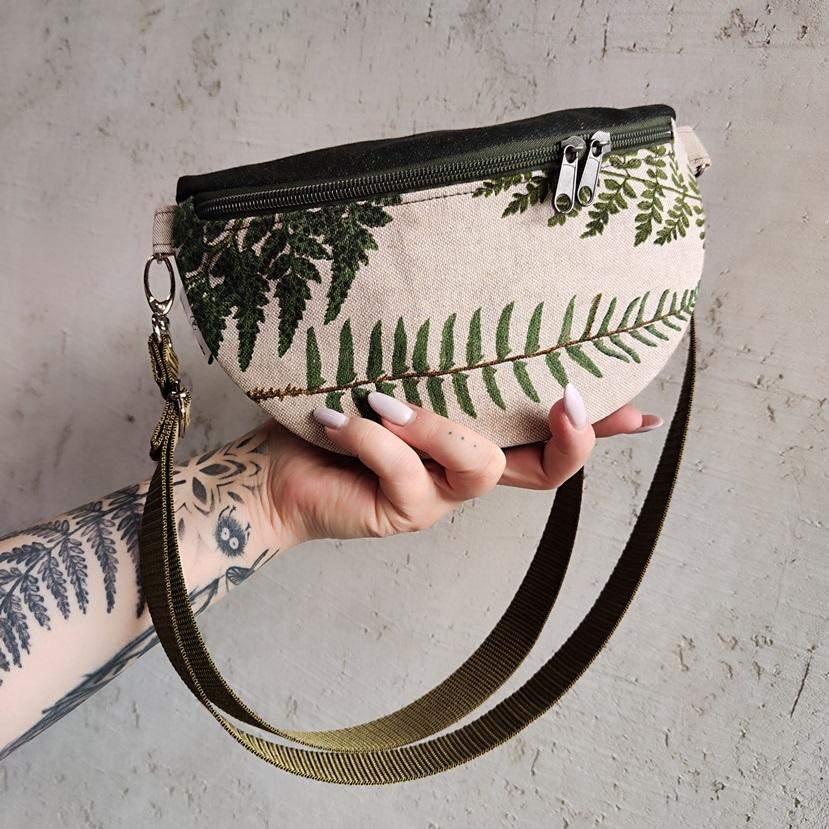 NERECZKA PÓŁKSIĘŻYC LIŚCIE PAPROCI 0