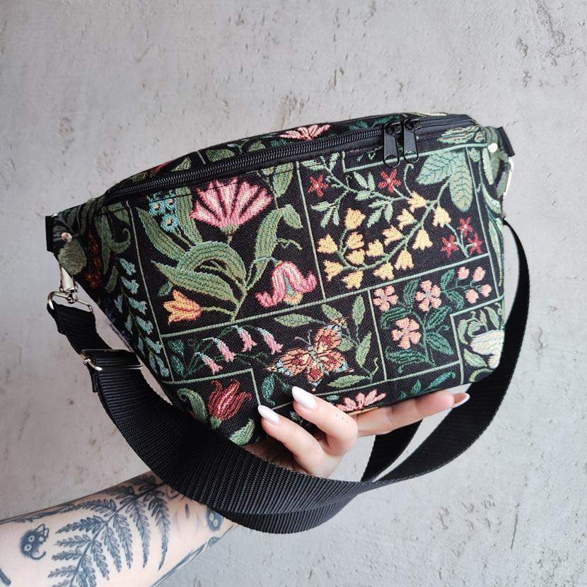 NERKA GIGANT UNIKAT KWIATY ŻAKARD 0