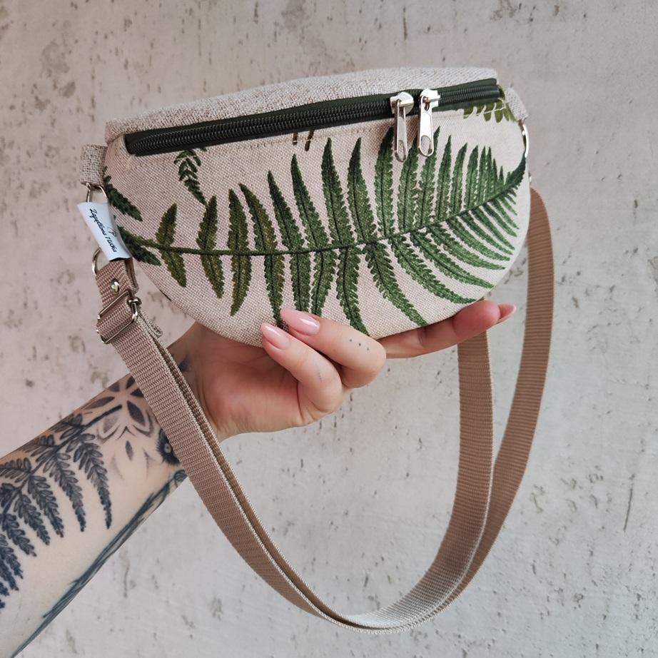 NERECZKA PÓŁKSIĘŻYC LIŚCIE PAPROCI 0