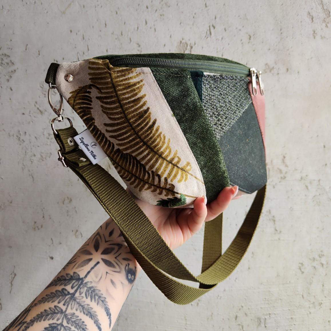 NERKA XXL UNIKAT LIŚĆ PAPROCI 0