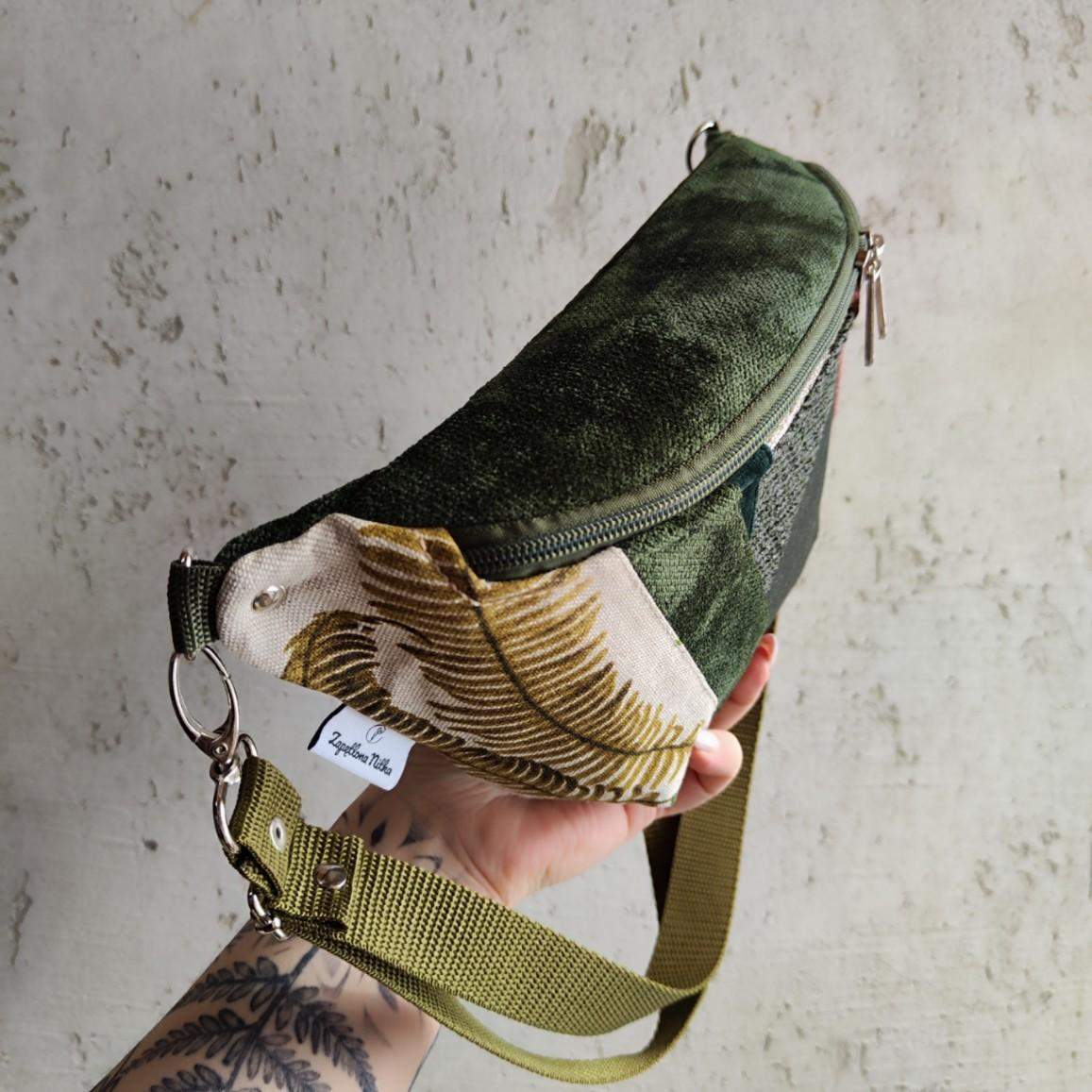 NERKA XXL UNIKAT LIŚĆ PAPROCI 2