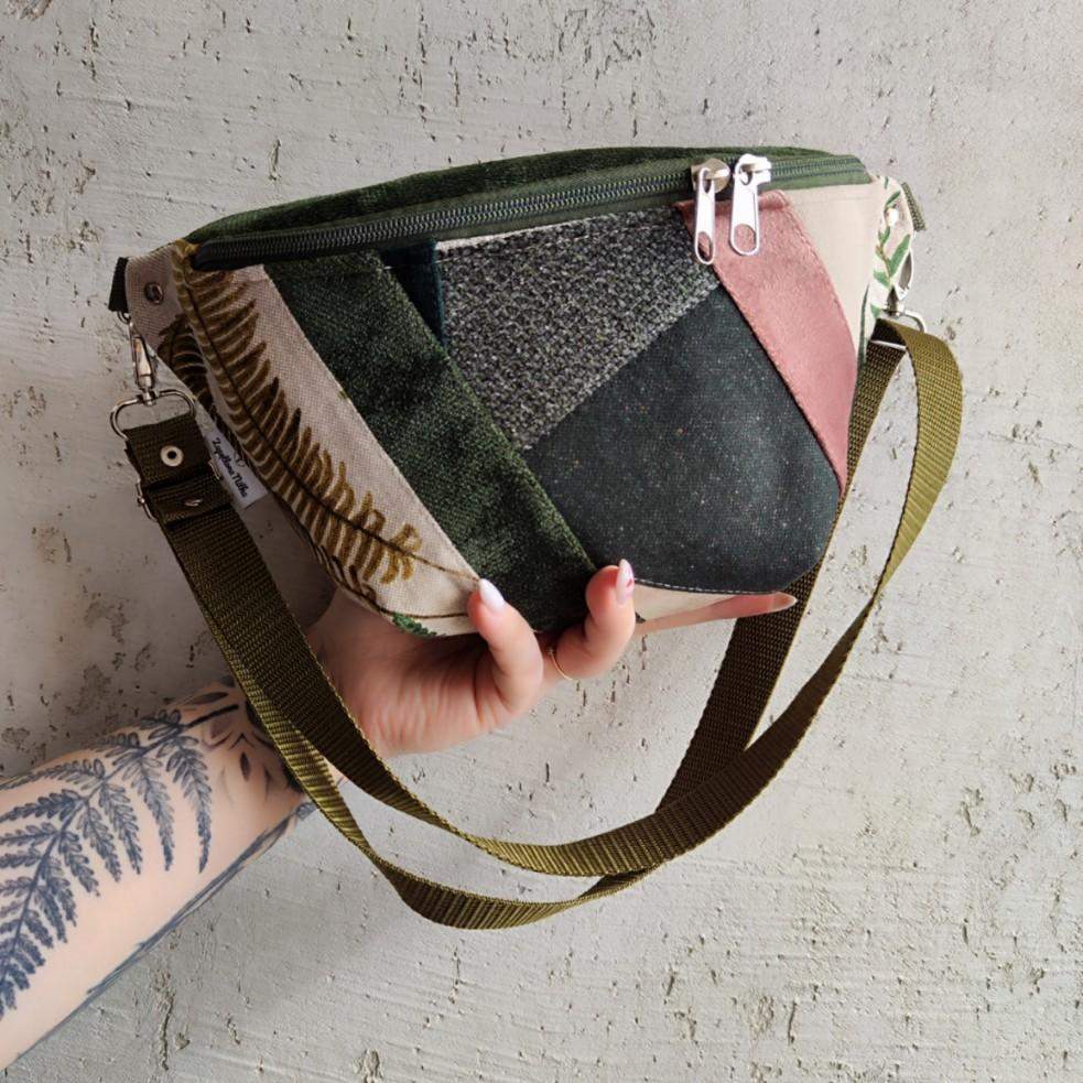 NERKA XXL UNIKAT LIŚĆ PAPROCI 1