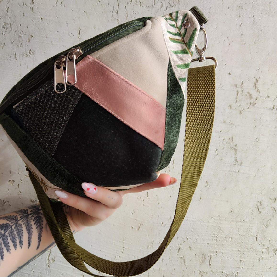 NERKA XXL UNIKAT LIŚĆ PAPROCI 4