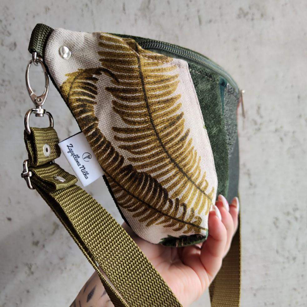 NERKA XXL UNIKAT LIŚĆ PAPROCI 3