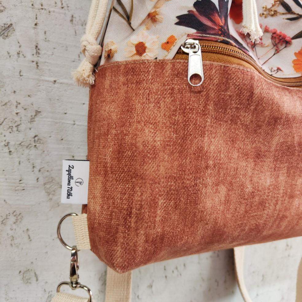 PLECAKO TOREBKA SUSZONE KWIATY 2