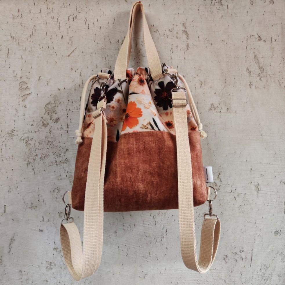 PLECAKO TOREBKA SUSZONE KWIATY 4