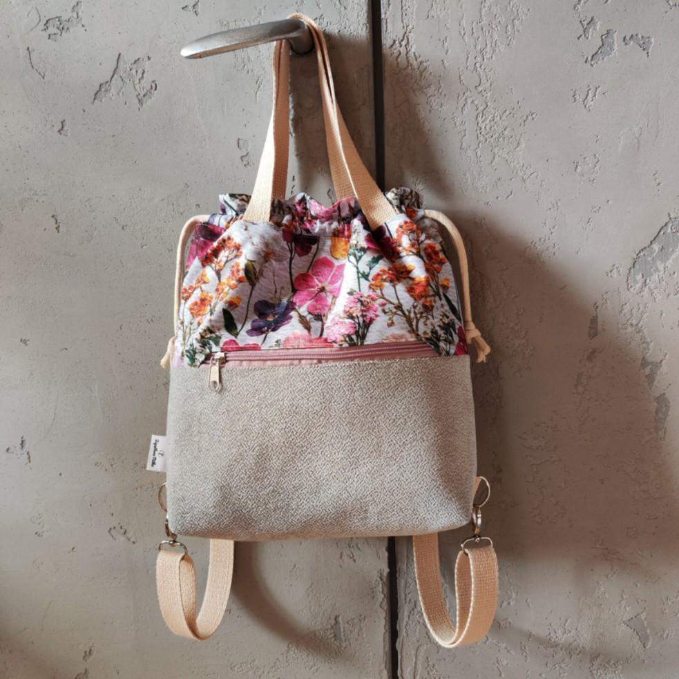 PLECAKO TOREBKA SUSZONE KWIATY 1