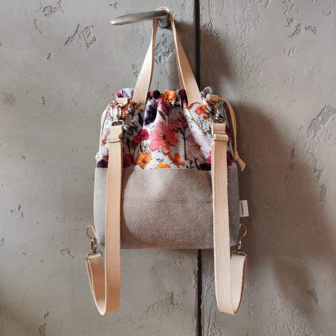 PLECAKO TOREBKA SUSZONE KWIATY 3