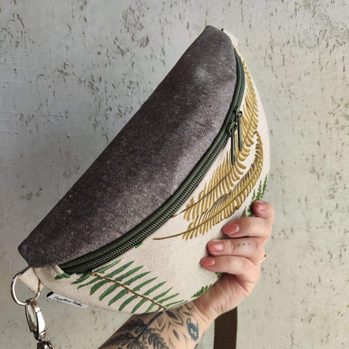 NERKA PÓŁKSIĘŻYC LIŚCIE PAPROCI 1