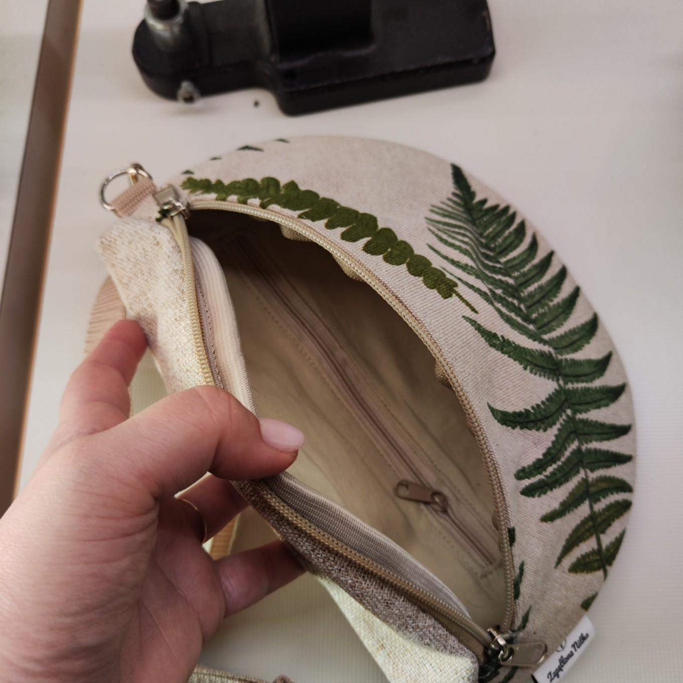 NERKA PÓŁKSIĘŻYC LIŚCIE PAPROCI 3