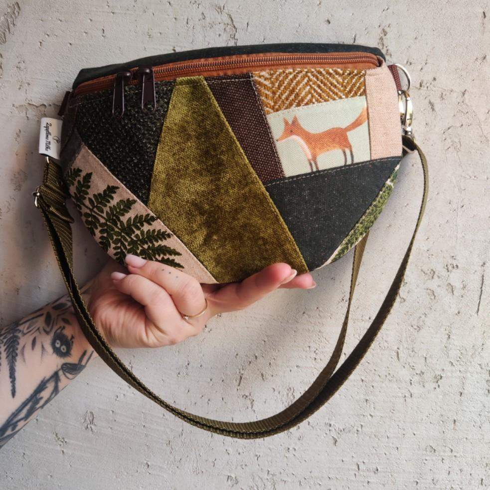 NERKA PÓŁKSIĘŻYC LIŚĆ PAPROCI LISEK 0