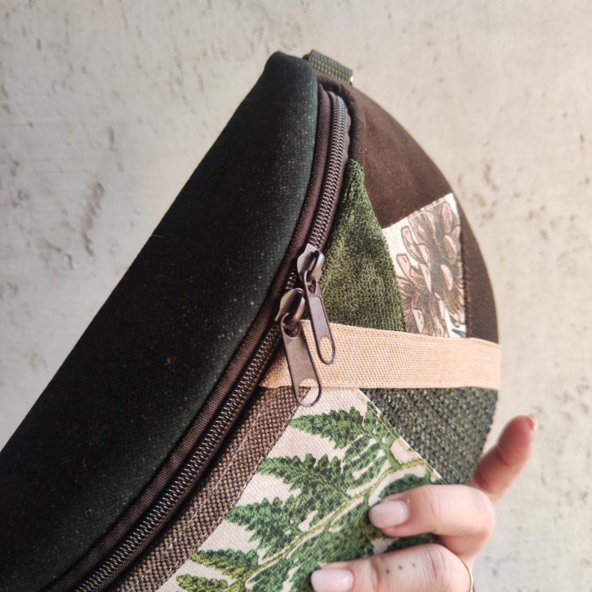 NERKA PÓŁKSIĘŻYC LIŚĆ PAPROCI SZYSZKA 1