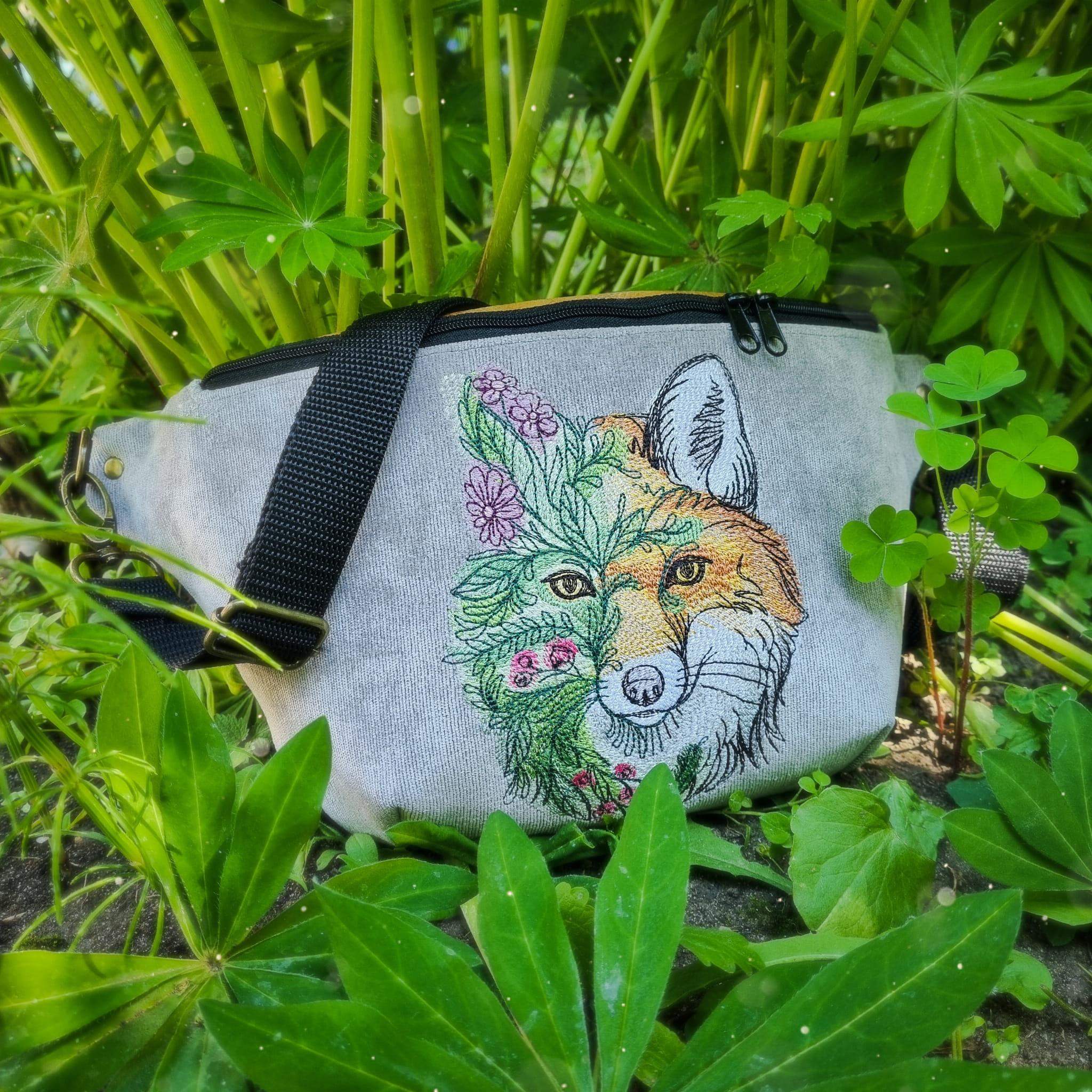 NERKA XXL KWIATOWY LISEK 4