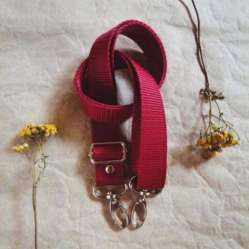 PASEK DO NERKI BORDO 0