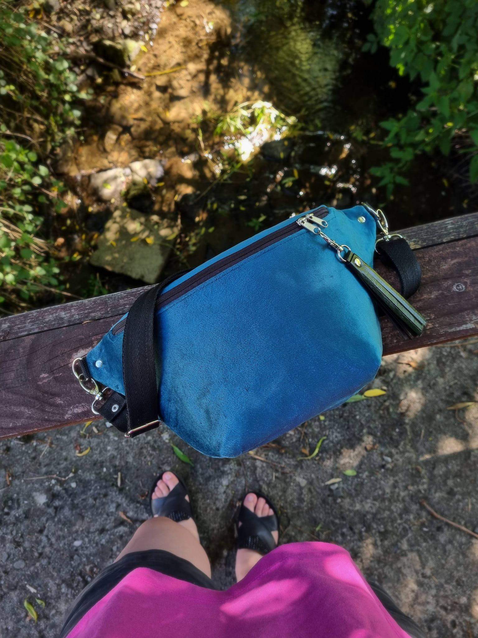 NERKA XXL BASIC TURKUSOWE MORZE 1