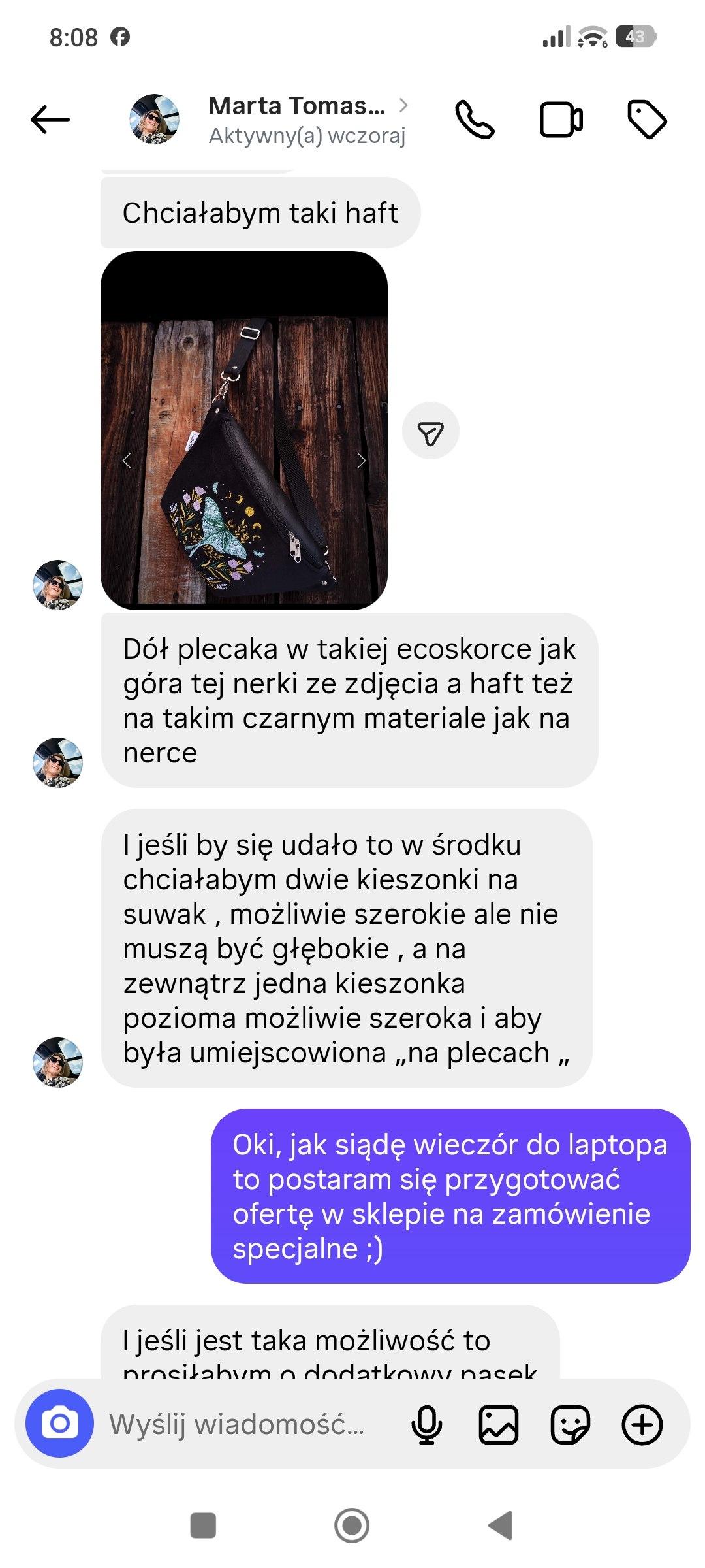 ZAMÓWIENIE SPECJALNE PLECAK 1